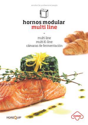 Catálogo Hornos serie Multi Line - Modular